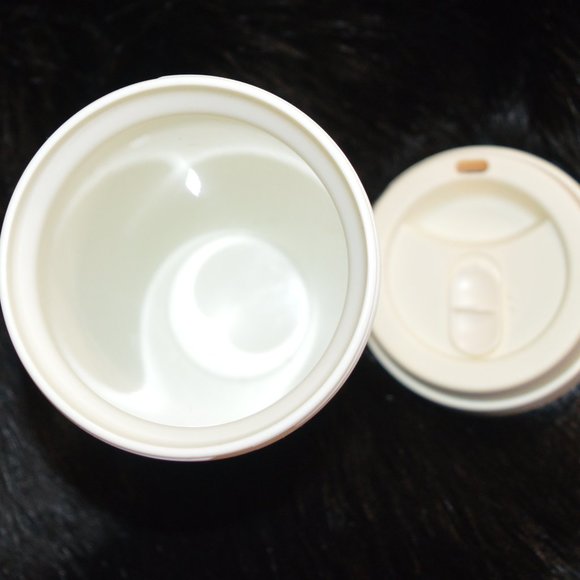 Kate Spade Gold Polka Dot Insulated Tumbler Drinking Cup - Picture 5 of 6